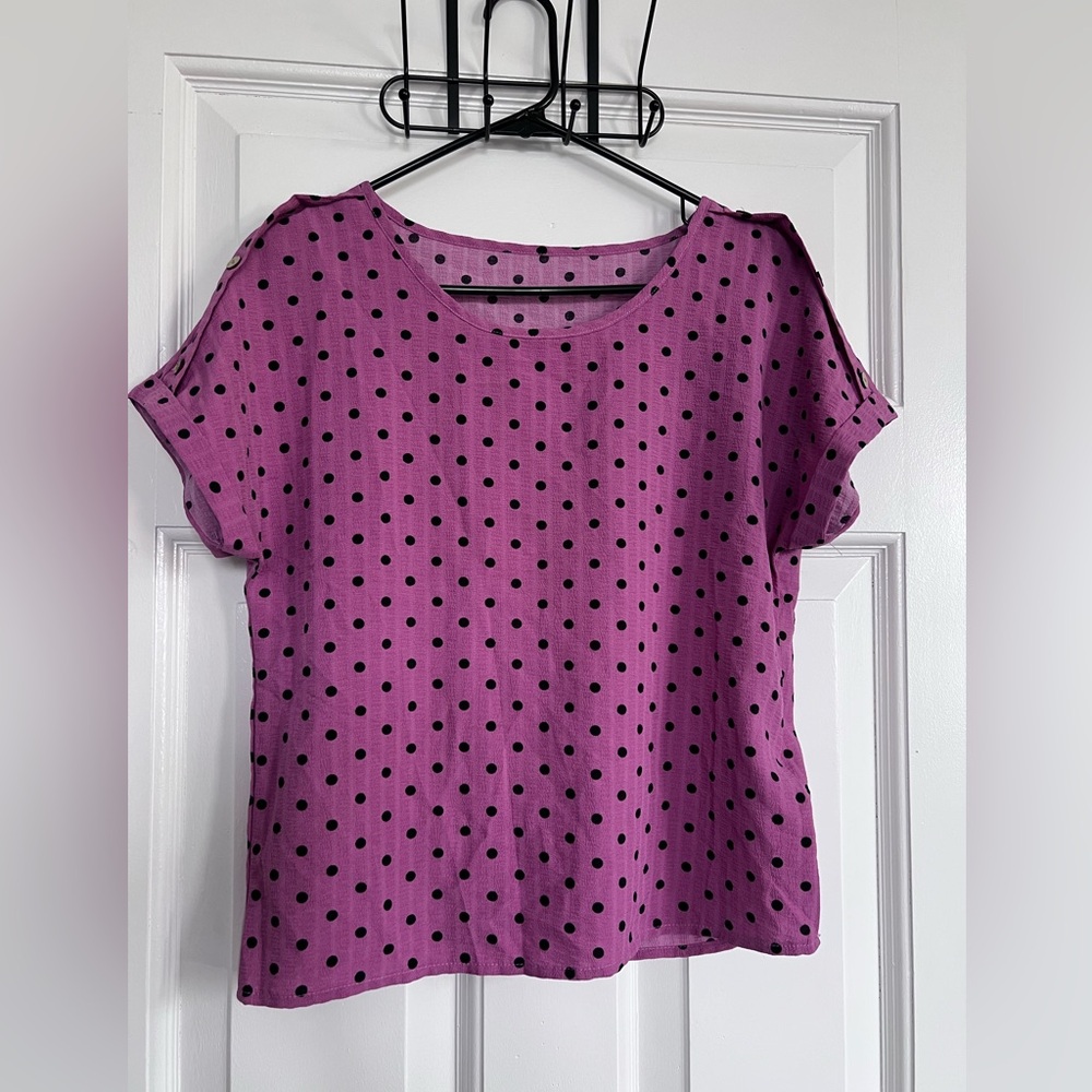 Polka Dot Women's Top